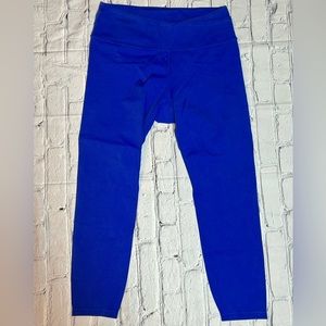 Joylab Leggings with Back Slip Pocket Blue Size L​